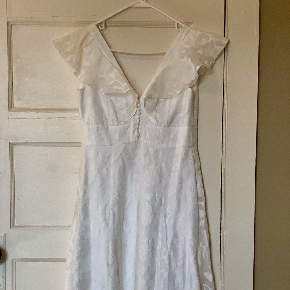 Flutter Sleeve Dress